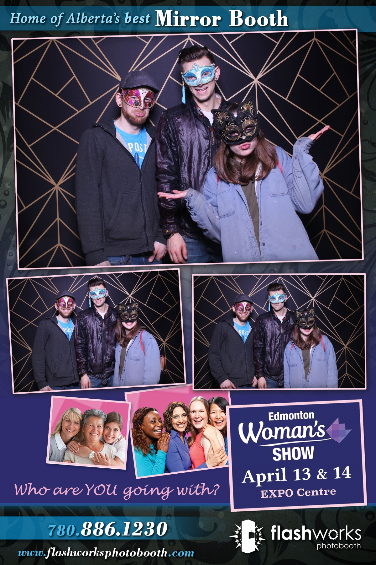 Spring Edmonton Woman's Show 2019 | View more photos from the event at gallery.flashworksphotobooth.com/u/FlashworksPhotoboothInc/Spring-Edmonton-Womans-Show-2019